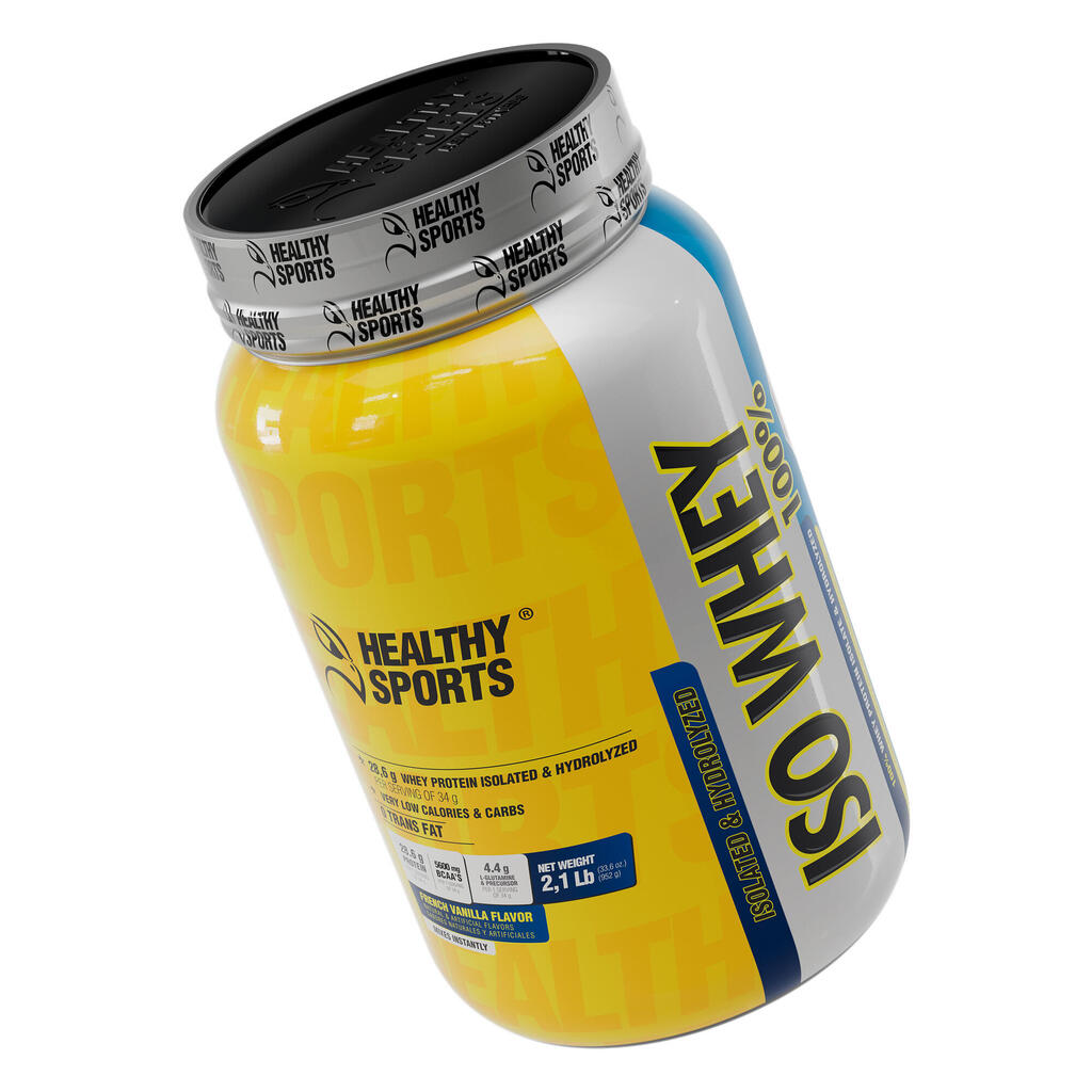 Alimento a base de proteína aíslada de 952gr Heathly Sports
