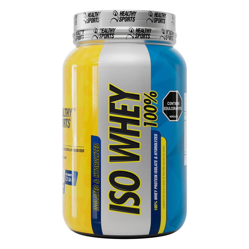 Alimento a base de proteína aíslada de 952gr Heathly Sports