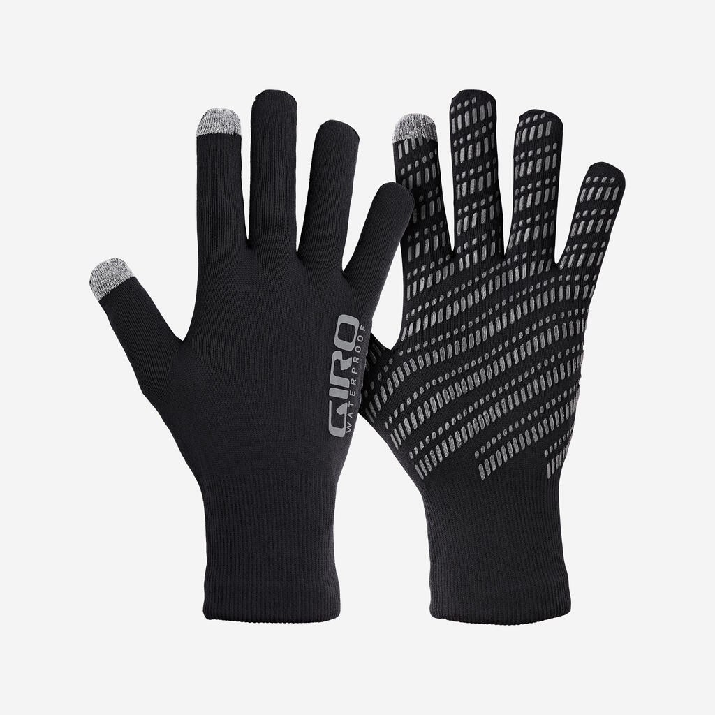 Waterproof Cycling Gloves Xnetic H2O - Black