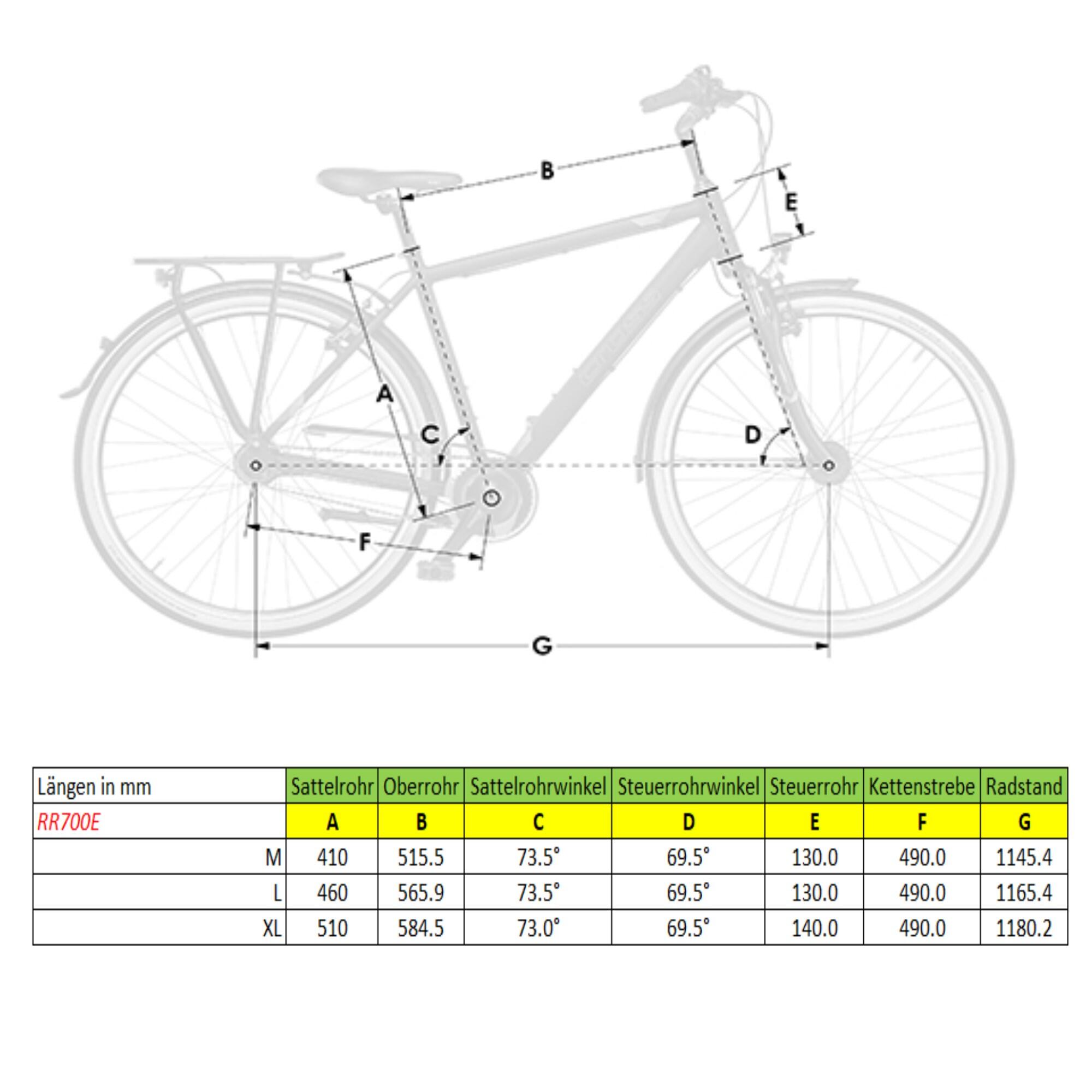E-Mountainbike 29 Zoll RR700e Bosch Performance CX 545 Wh grün matt 15/15