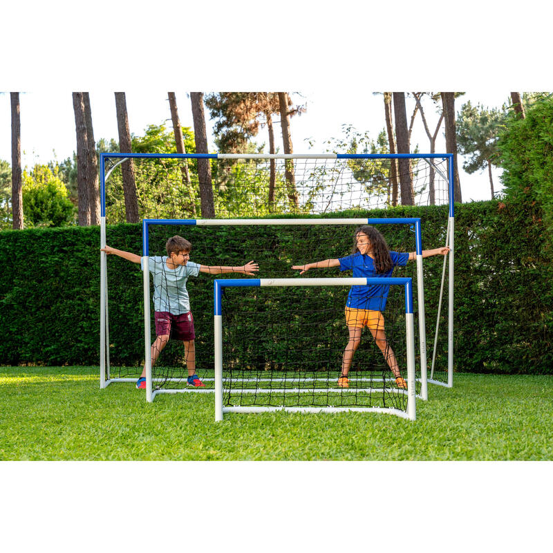 Klasik Futbol Kalesi - S Boy - Gri/Mavi - 500