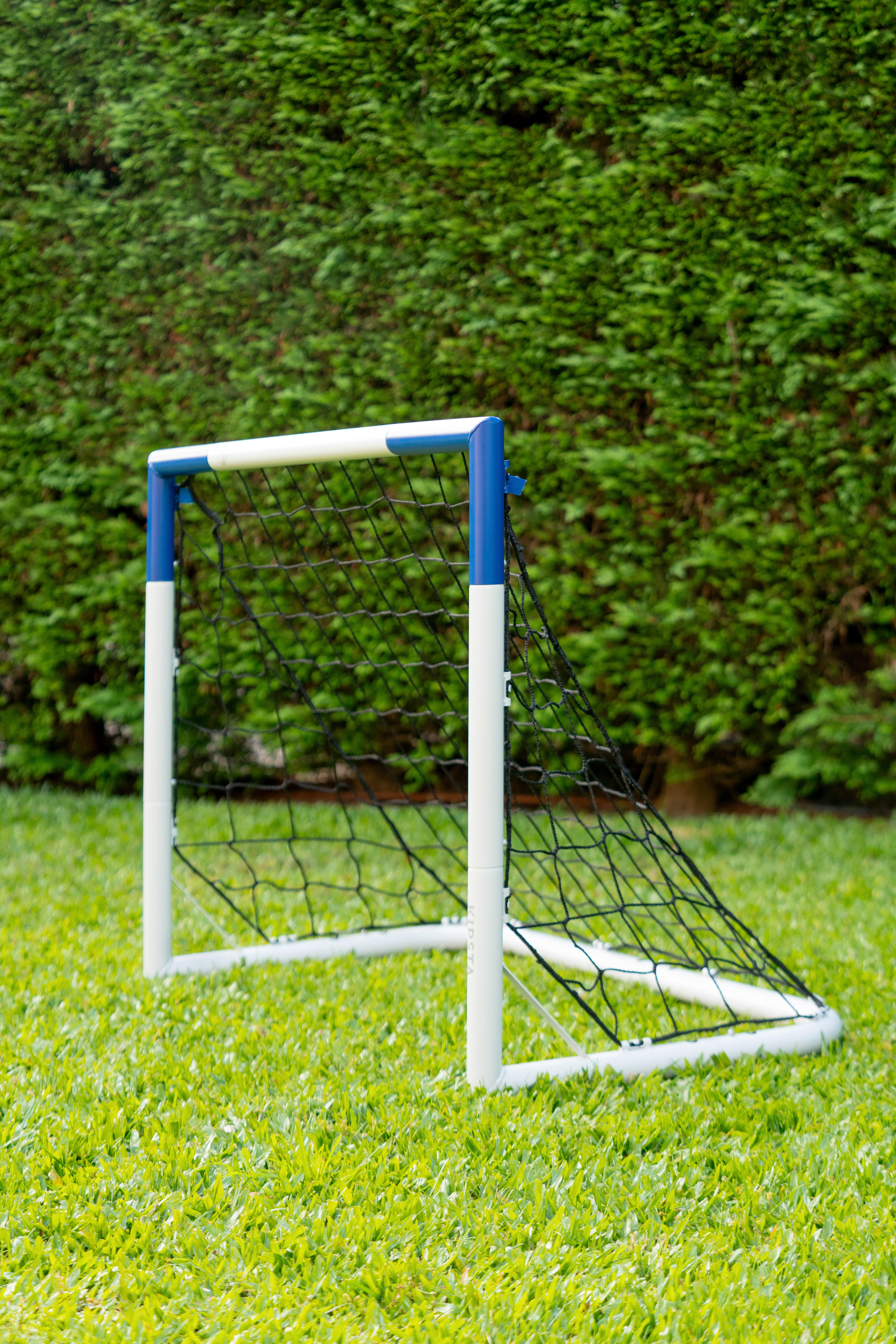 Soccer Goal Classic 500 Size S - Grey/Blue - KIPSTA