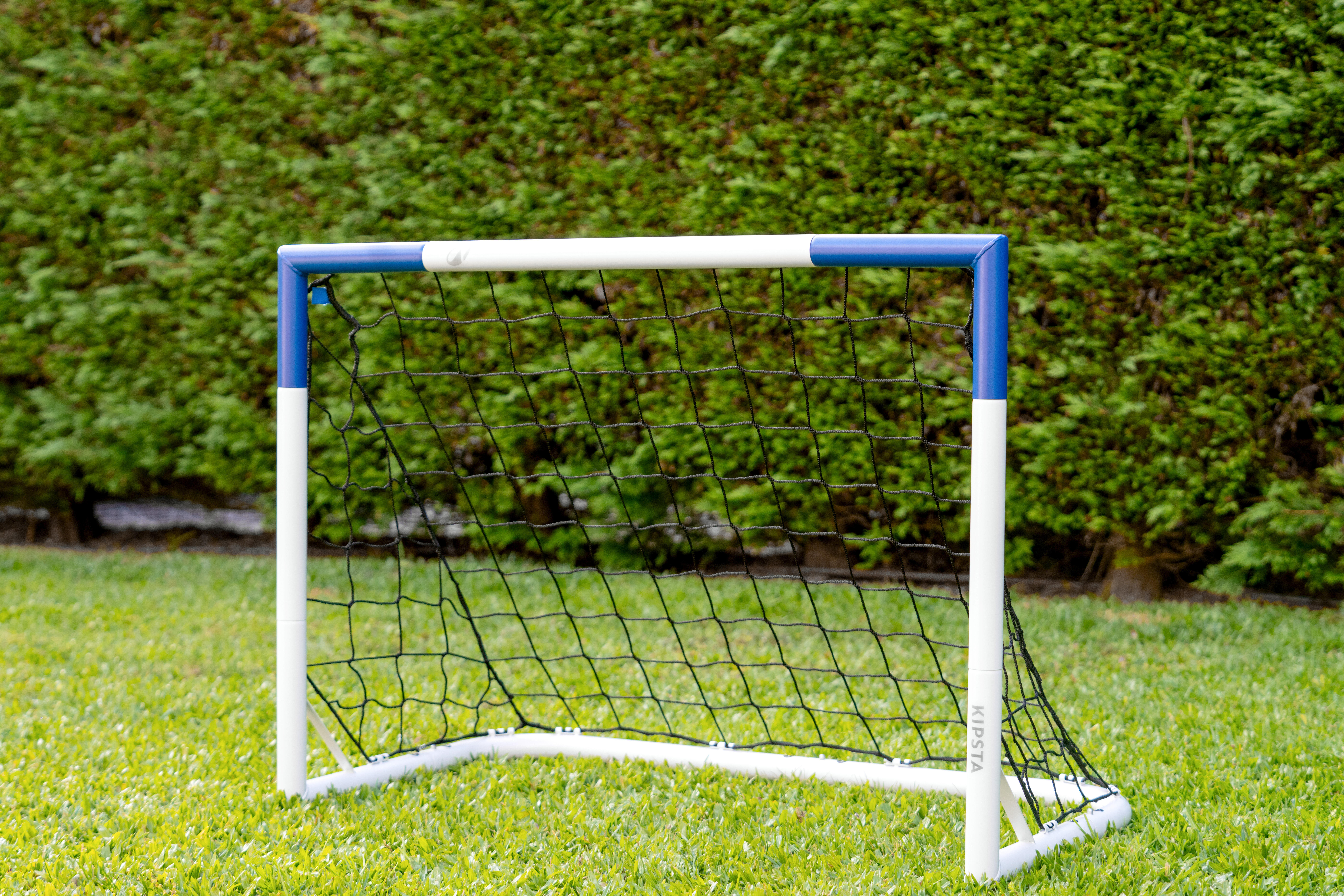 Soccer Goal Classic 500 Size S - Grey/Blue - KIPSTA