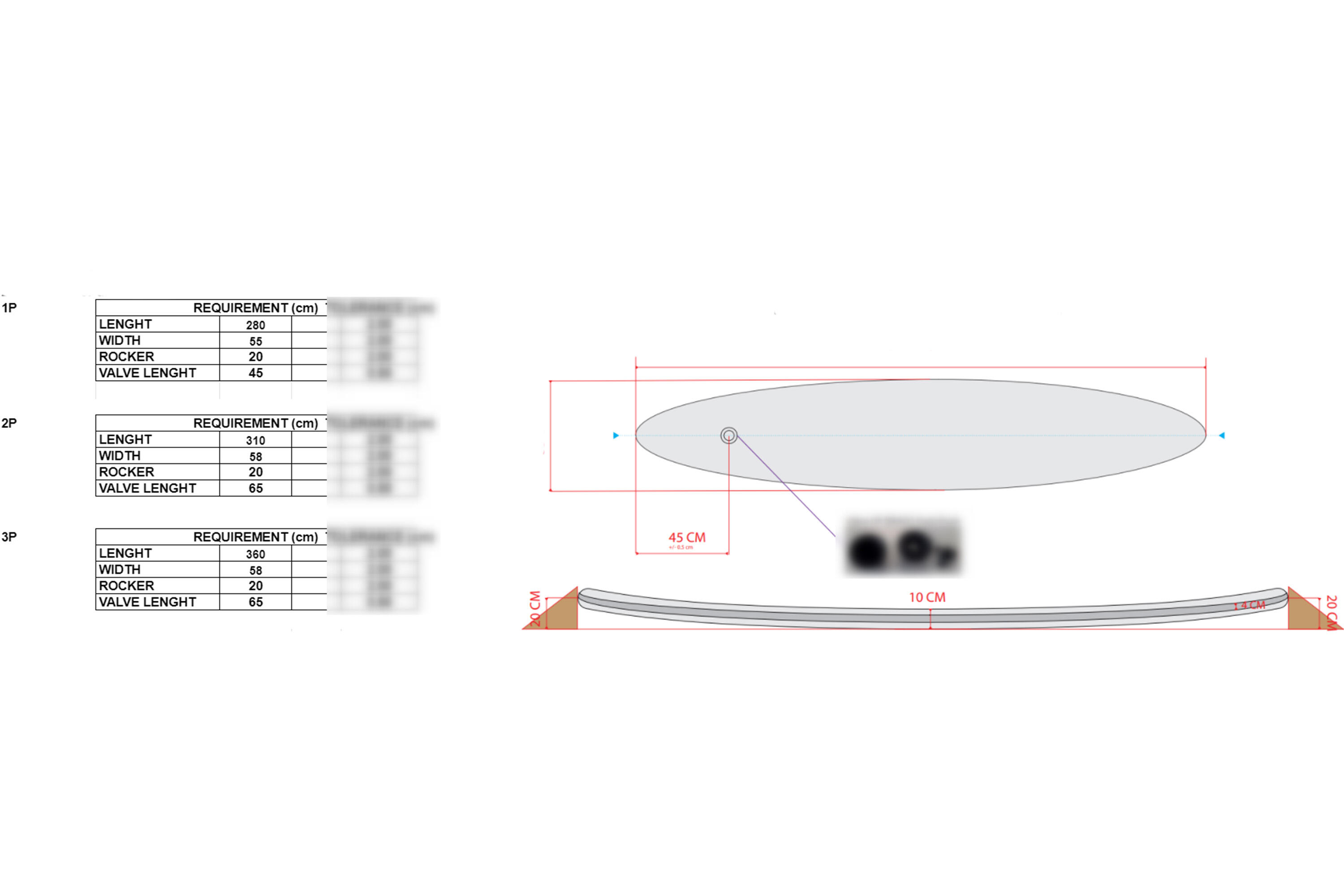 Plancher gonflable pour kayak 100 ITIWIT 1 place - ITIWIT