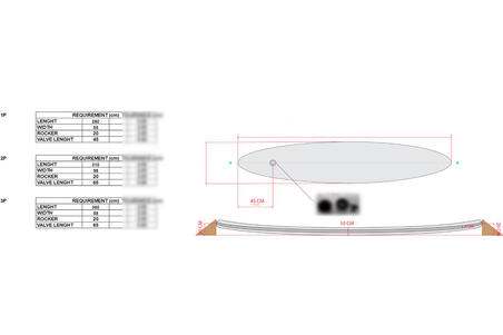 Дно для байдарки на 2 особи зміцнене 