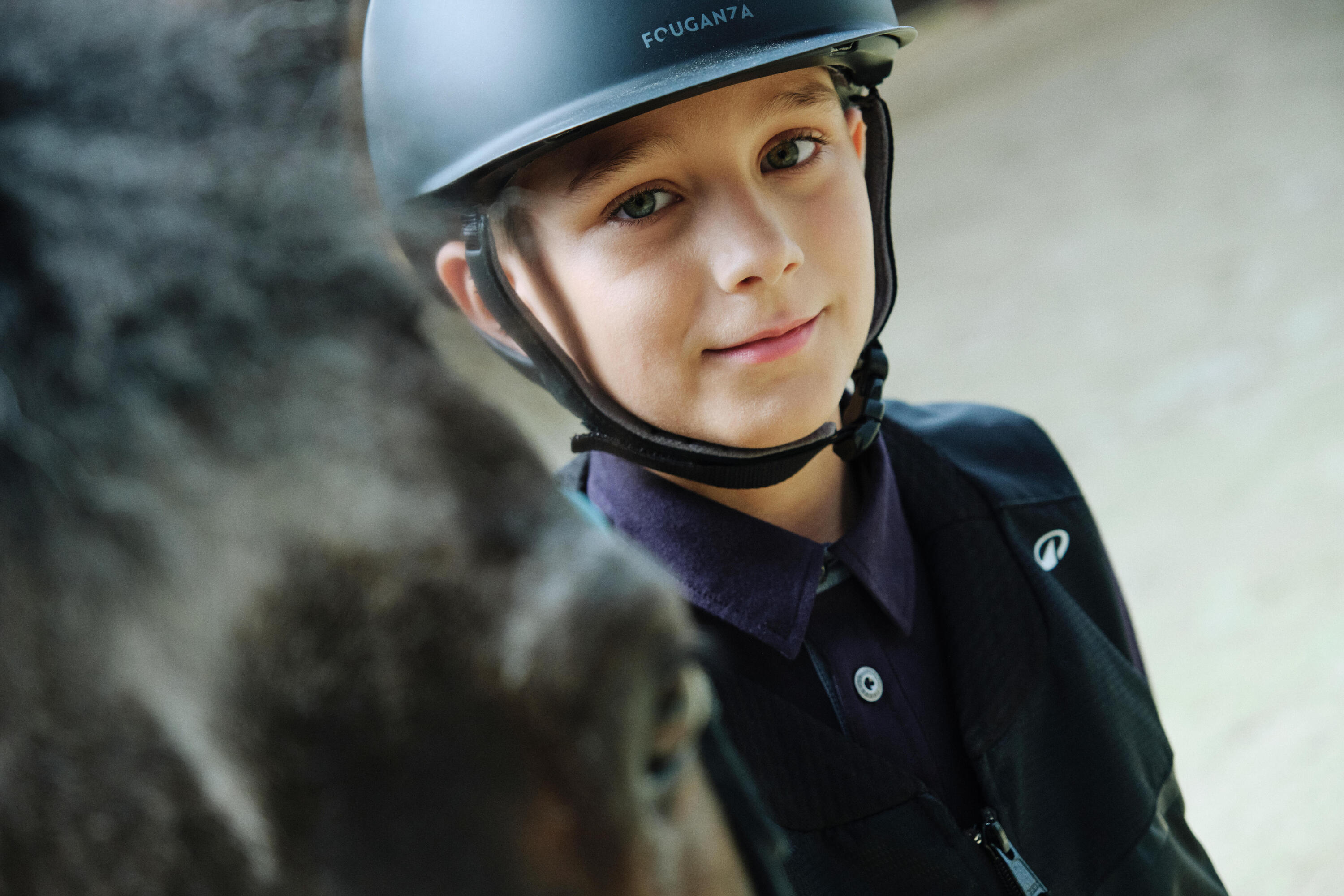 Gilet de protection Airbag équitation Junior Noir 27/46