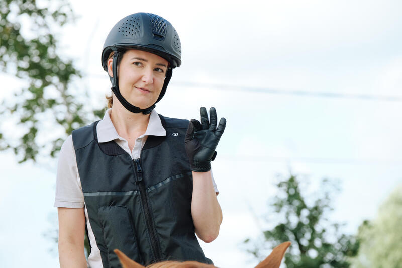 Les gants d'équitation Fouganza