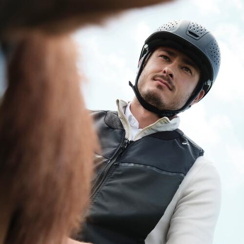 Gilet de protection Airbag équitation Adulte Noir