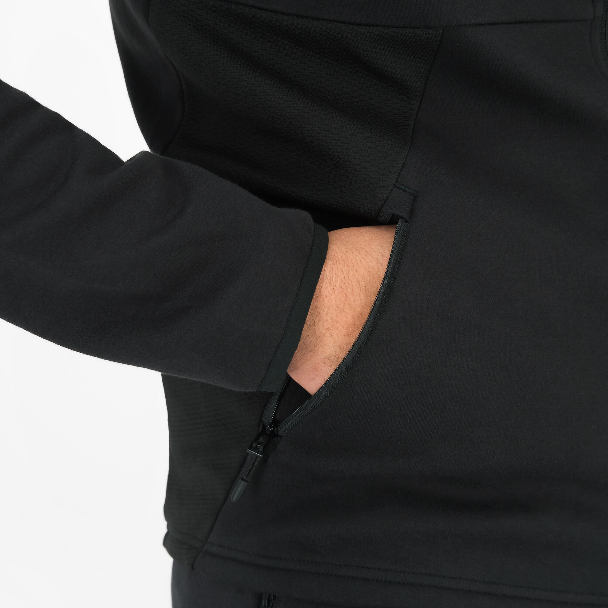 Sudadera Puma Active Hombre Negro Capucha Cremallera 7/9
