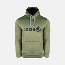 Sudadera de montaña y trekking con capucha Hombre Izas Duero kaki