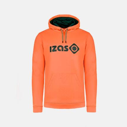 Sudadera de montaña y trekking con capucha Hombre Izas Duero naranja