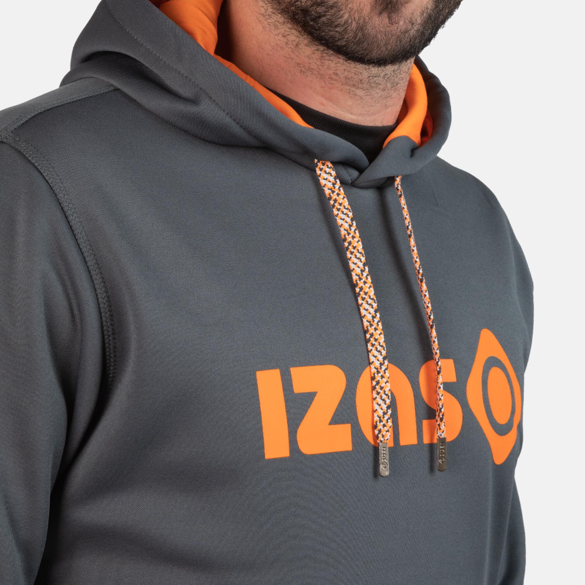 Sudadera de montaña y trekking con capucha Hombre Izas Duero 3/3