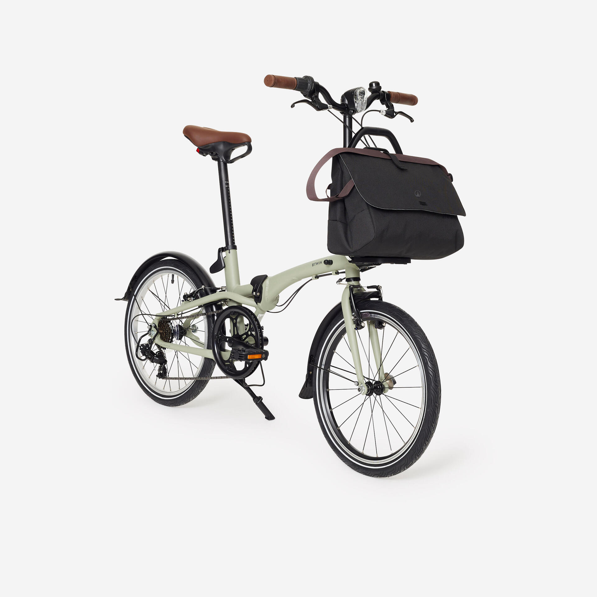 Folding Bike Front Folding Bag Basket (20L)