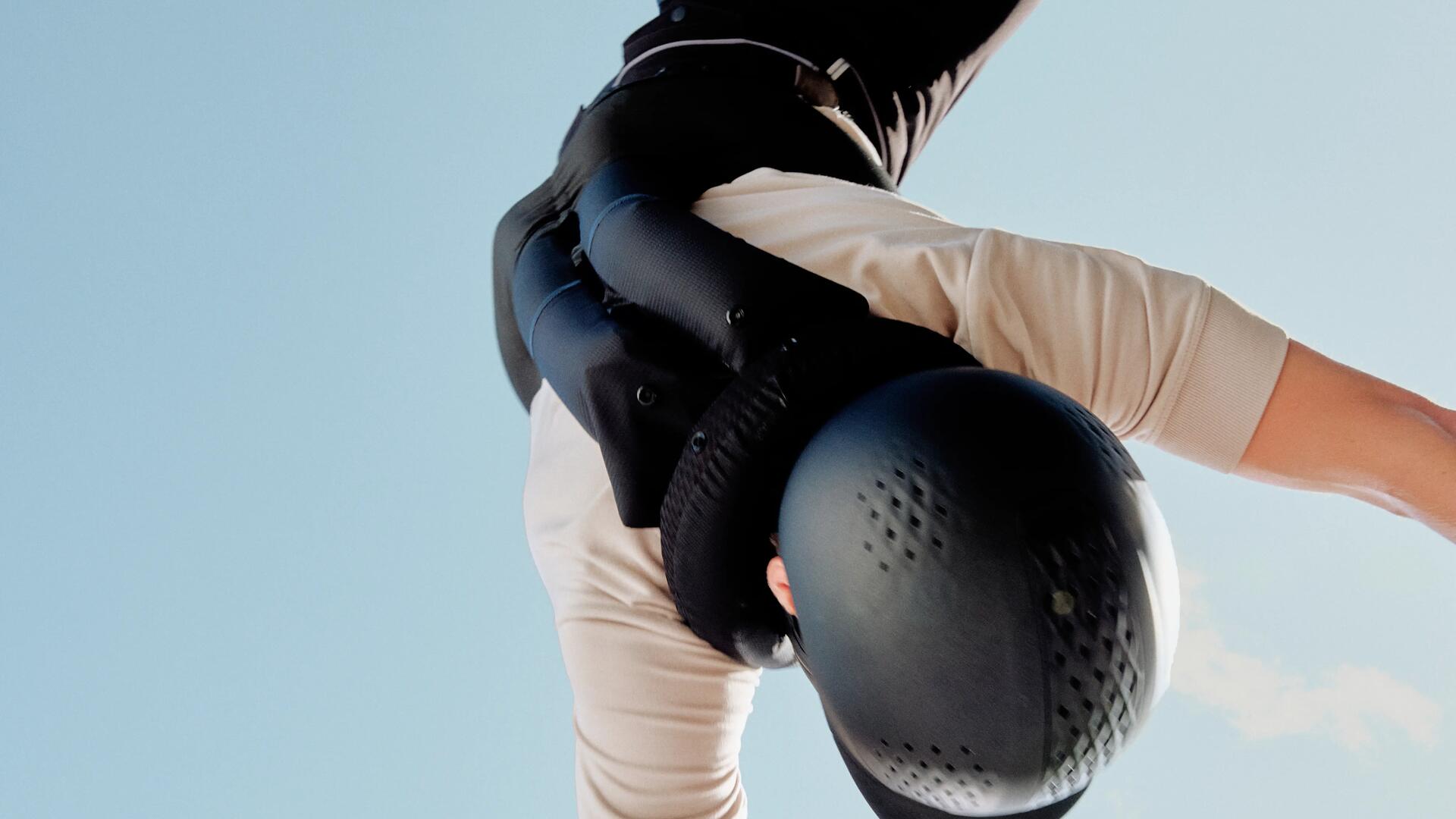 Gilet de protection Airbag équitation Adulte Noir