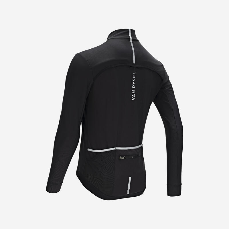 Veste Vélo route hiver homme Racer 2 homme - Noir