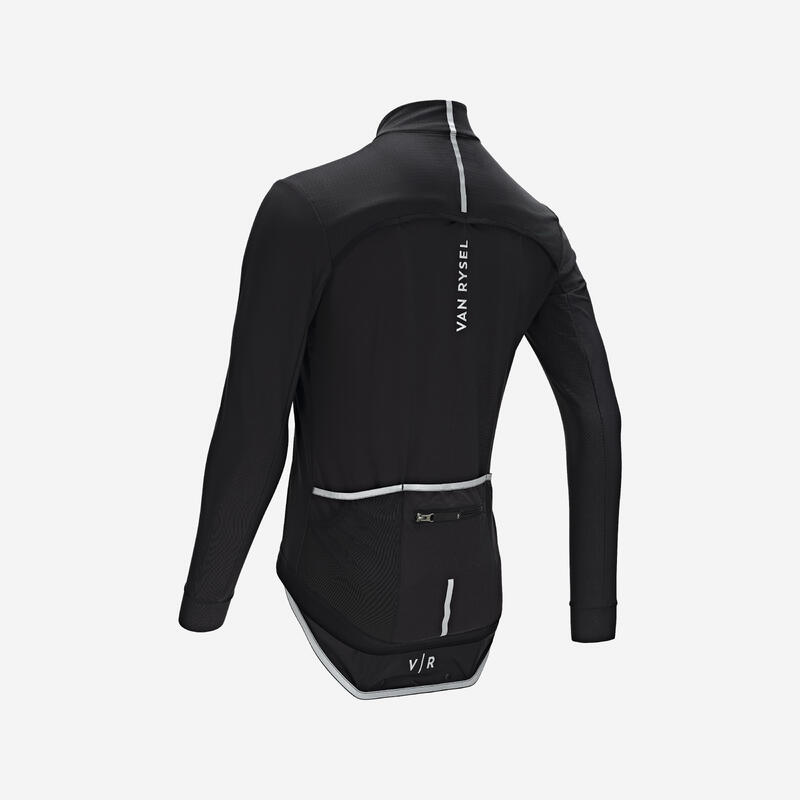 Veste Vélo route hiver homme Racer 2 homme - Noir