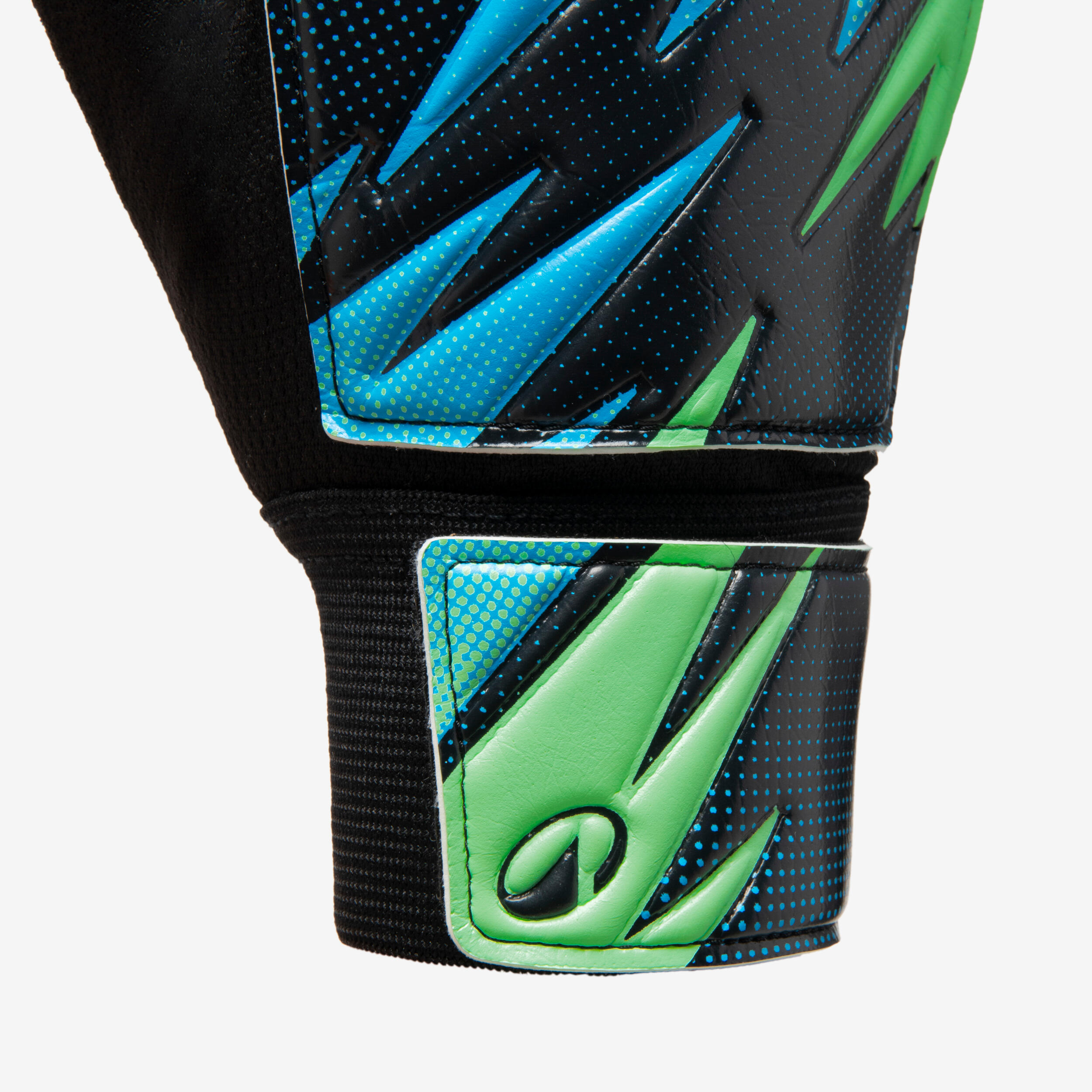 Kids' Soccer Goalkeeper Gloves  First Blue/green - KIPSTA