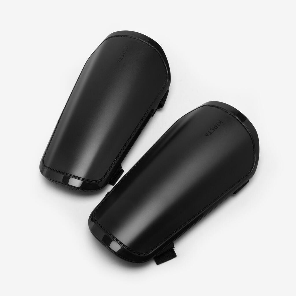 PROTEGE-TIBIAS DE FOOTBALL ADULTE F100 NOIR