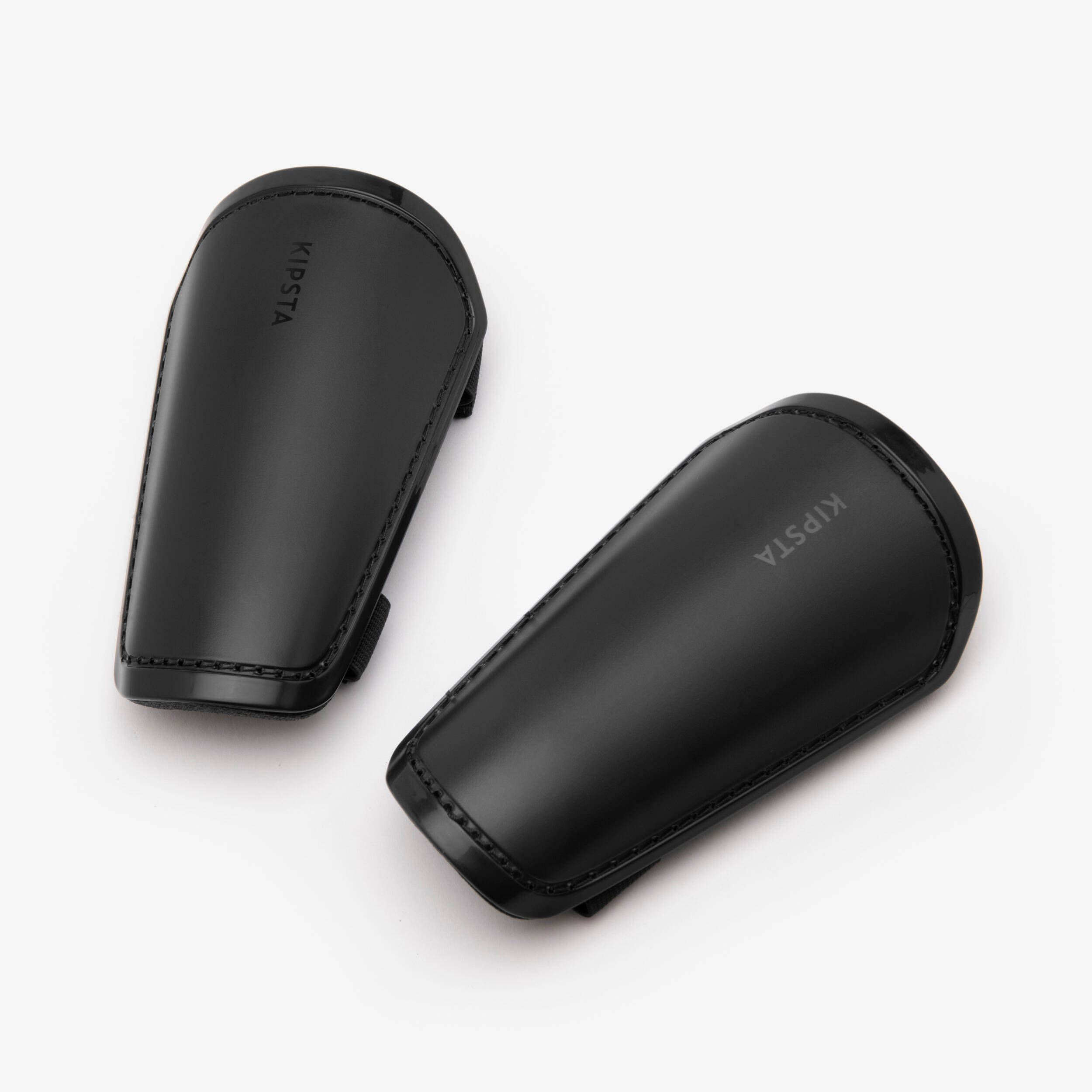 Kids' Football Shin Pads F100 - Black -  3