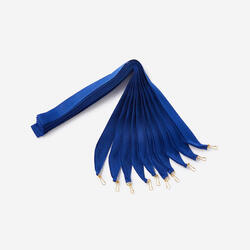 LOT 10 RUBANS 22mm BLEU