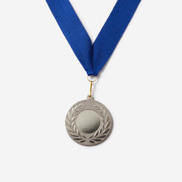MEDAILLE ARGENT 50mm + RUBAN