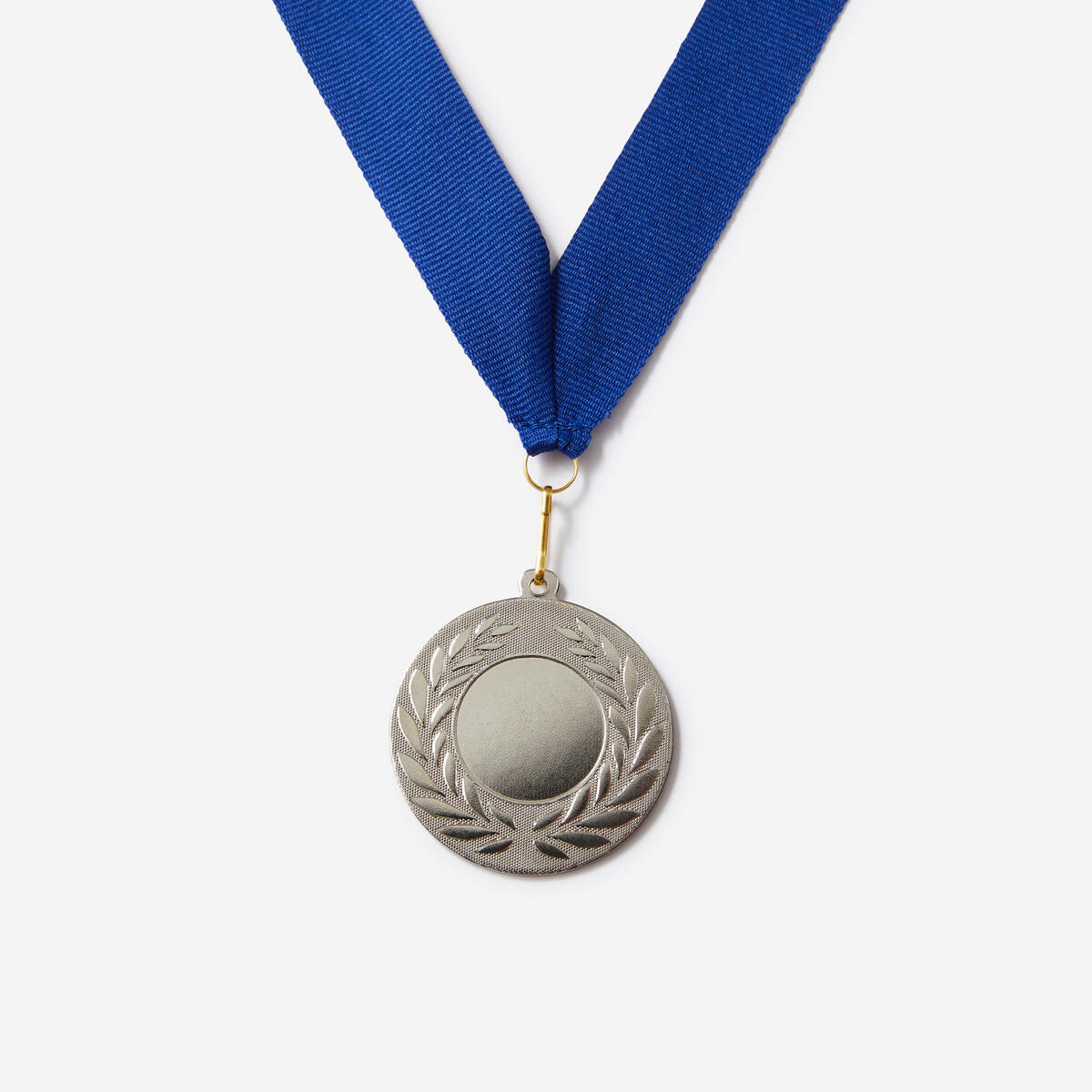 MEDAILLE ARGENT 50mm + RUBAN RECYCLE