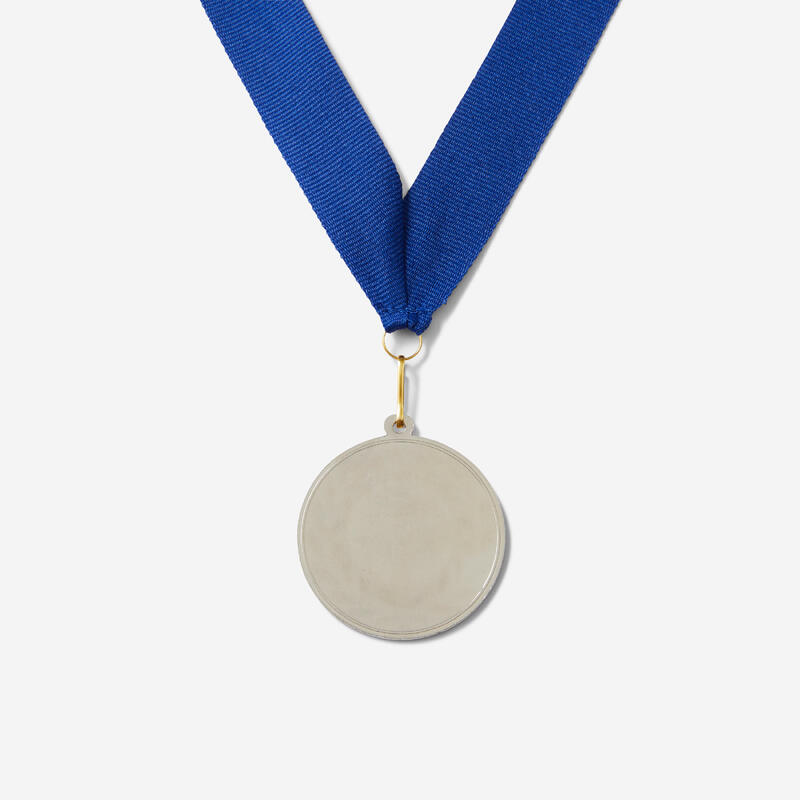MEDAILLE ARGENT 50mm + RUBAN RECYCLE