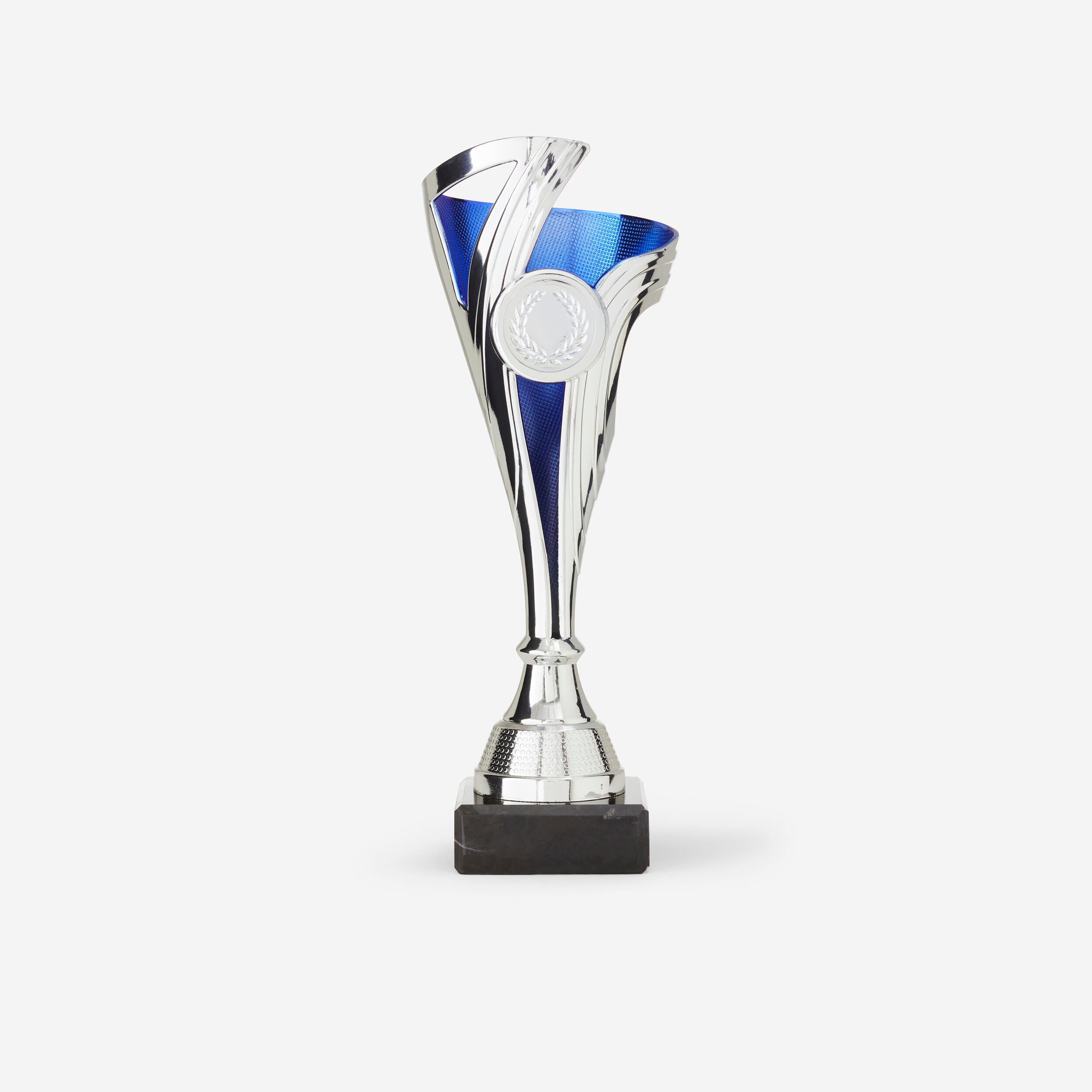 TROPHEE T140 ARGENT BLEU 21cm 3/5