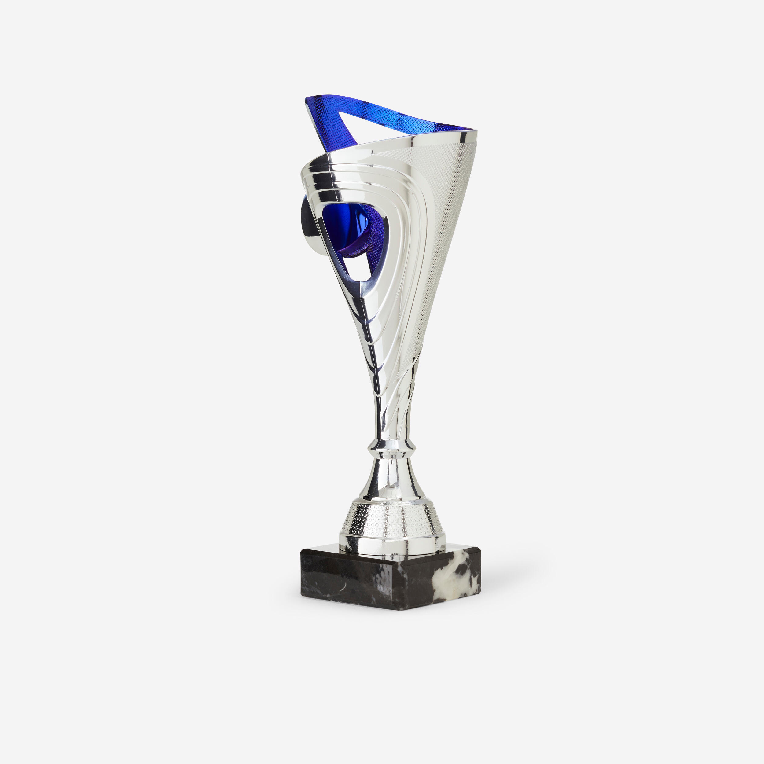 TROPHEE T140 ARGENT BLEU 21cm 4/5