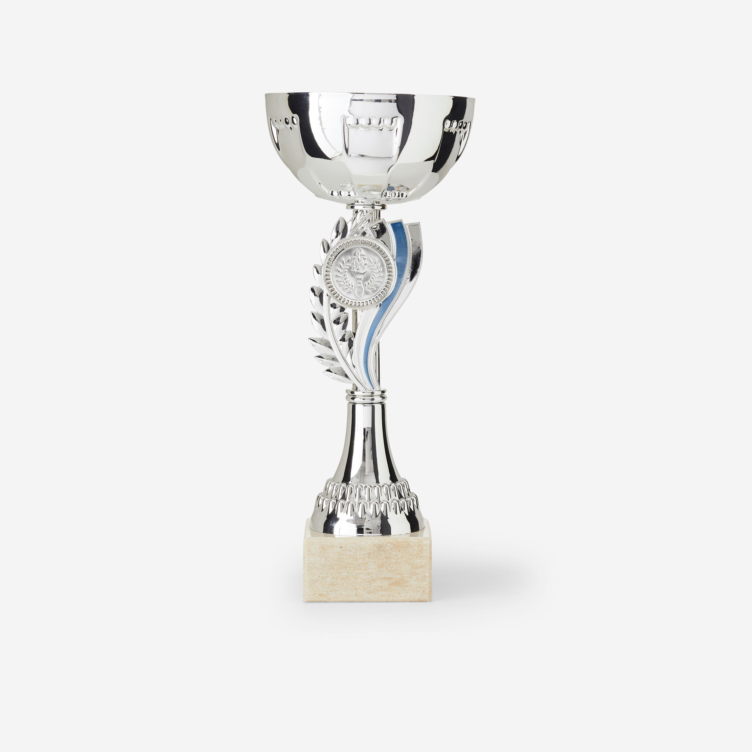 TROPHÉE VAINQUEURS Pokal C160 23 cm silber/blau | 03666097035560 TROPHÉE VAINQUEURS Pokal C160 23 cm silber/blau | 03666097035560