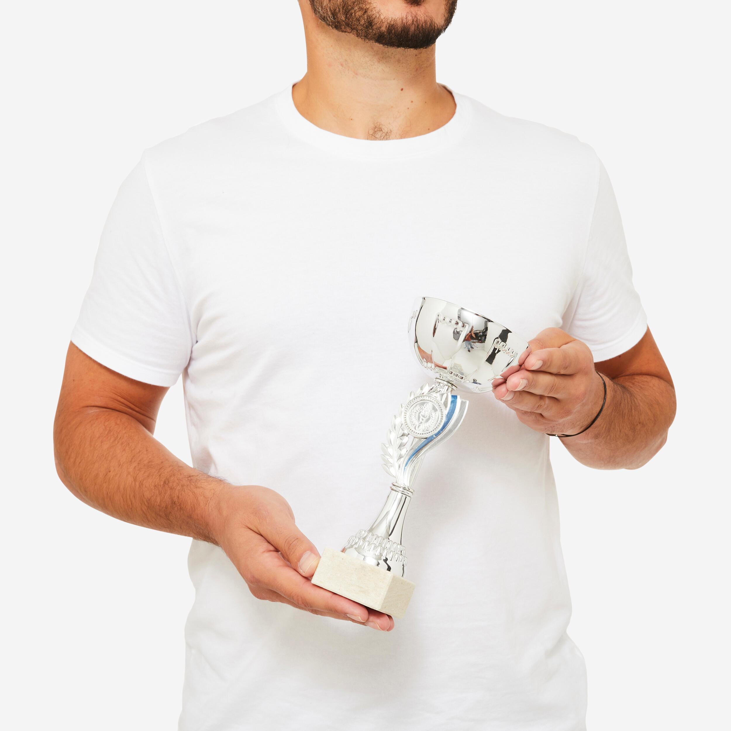 Coupe c160 argent/bleu 23cm 2/5