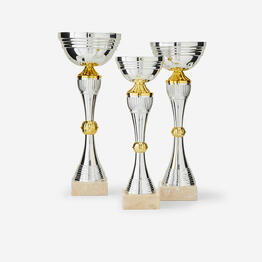 LOT DE 3 COUPES 30 cm, 33 cm, 35 cm