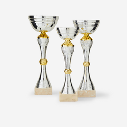 LOT DE 3 COUPES 30 cm, 33 cm, 35 cm