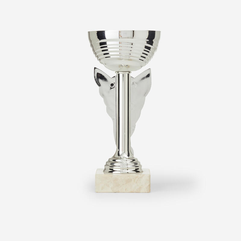Coupe c130  argent/ bleu 19 cm