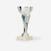 COUPE ARGENT/ BLEU 19 CM