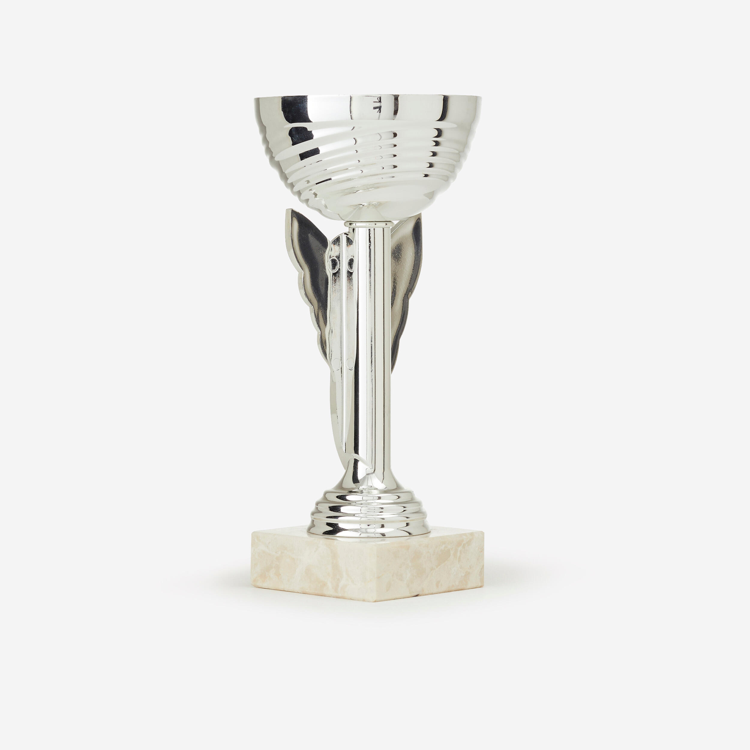Beker C130 19 cm zilver blauw 5/5