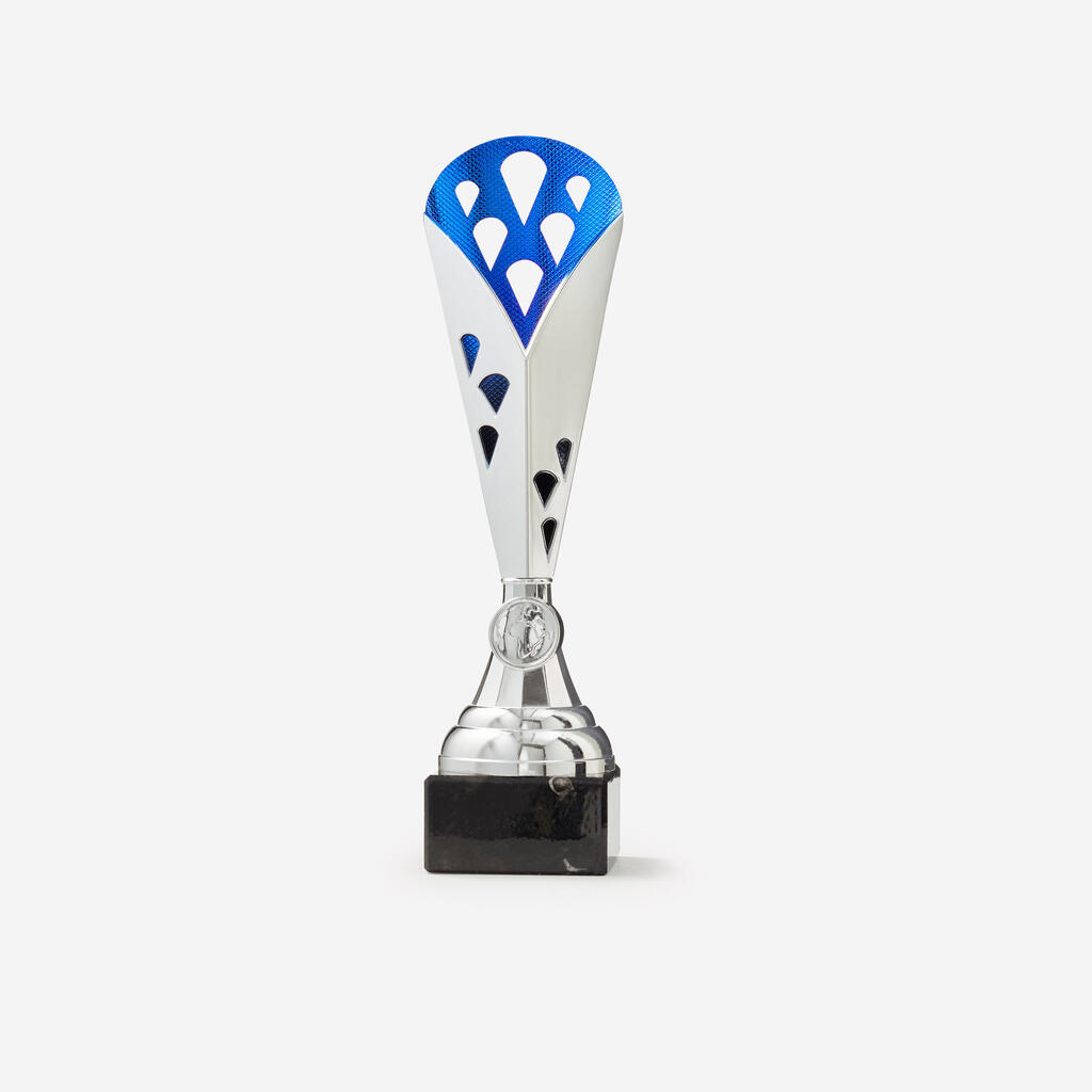 TROFEJ T511 OD 31 cm - SREBRNO/PLAVI