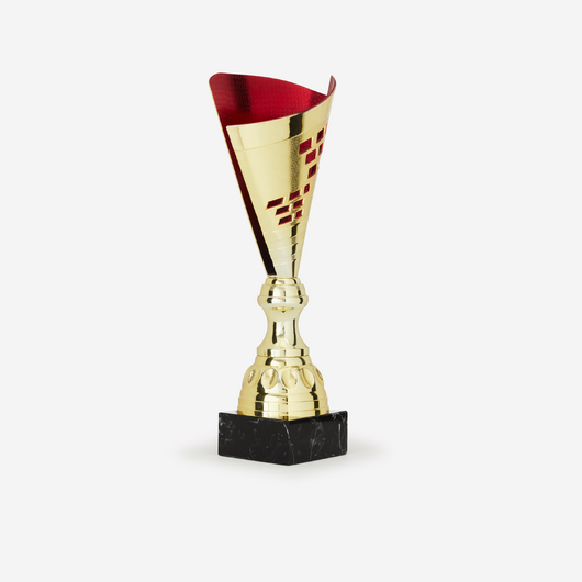 Coupe Or/rouge 35 cm