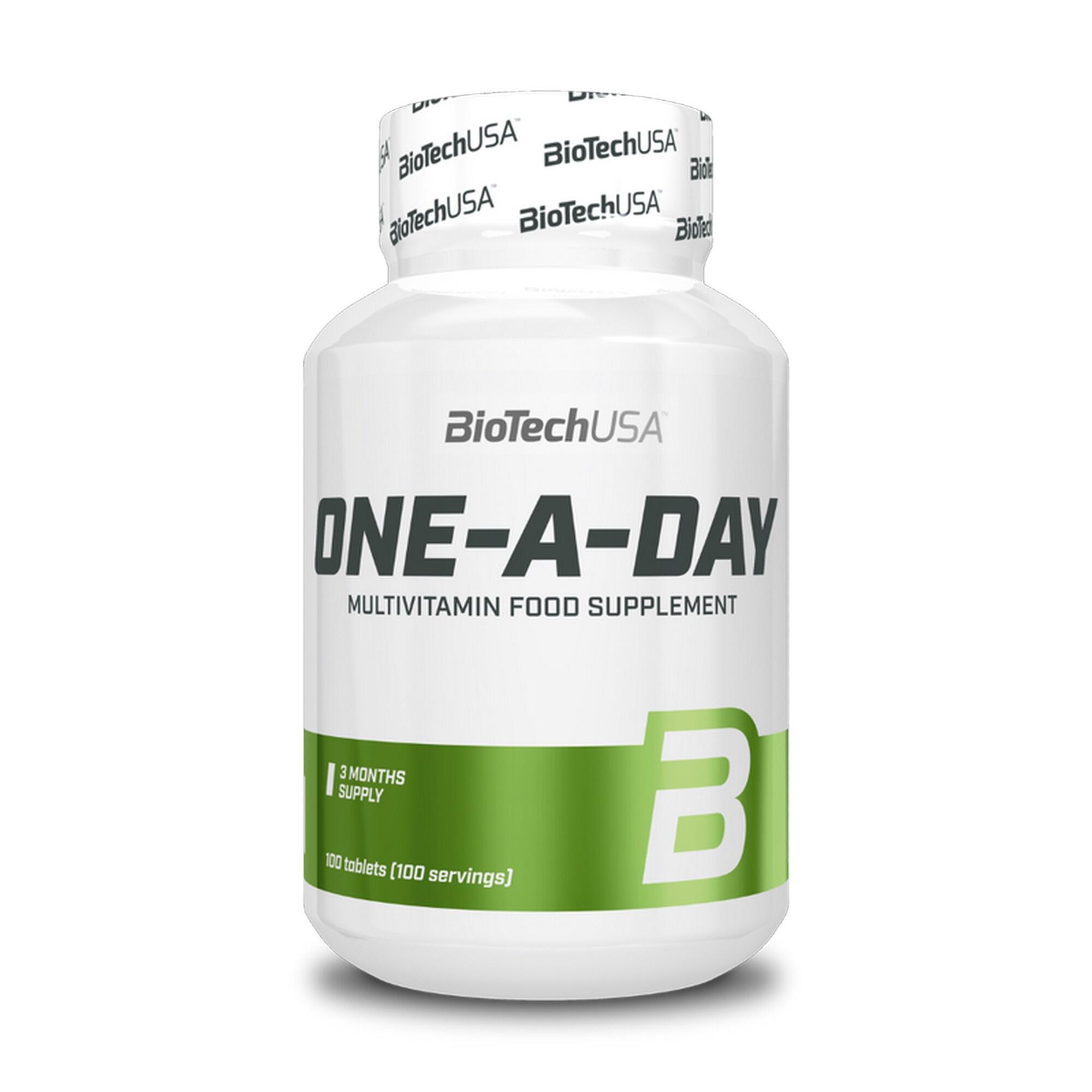 One A Day 100, Multivitamin, 100 Db Tabletta Biotechusa akciós termékkép 1