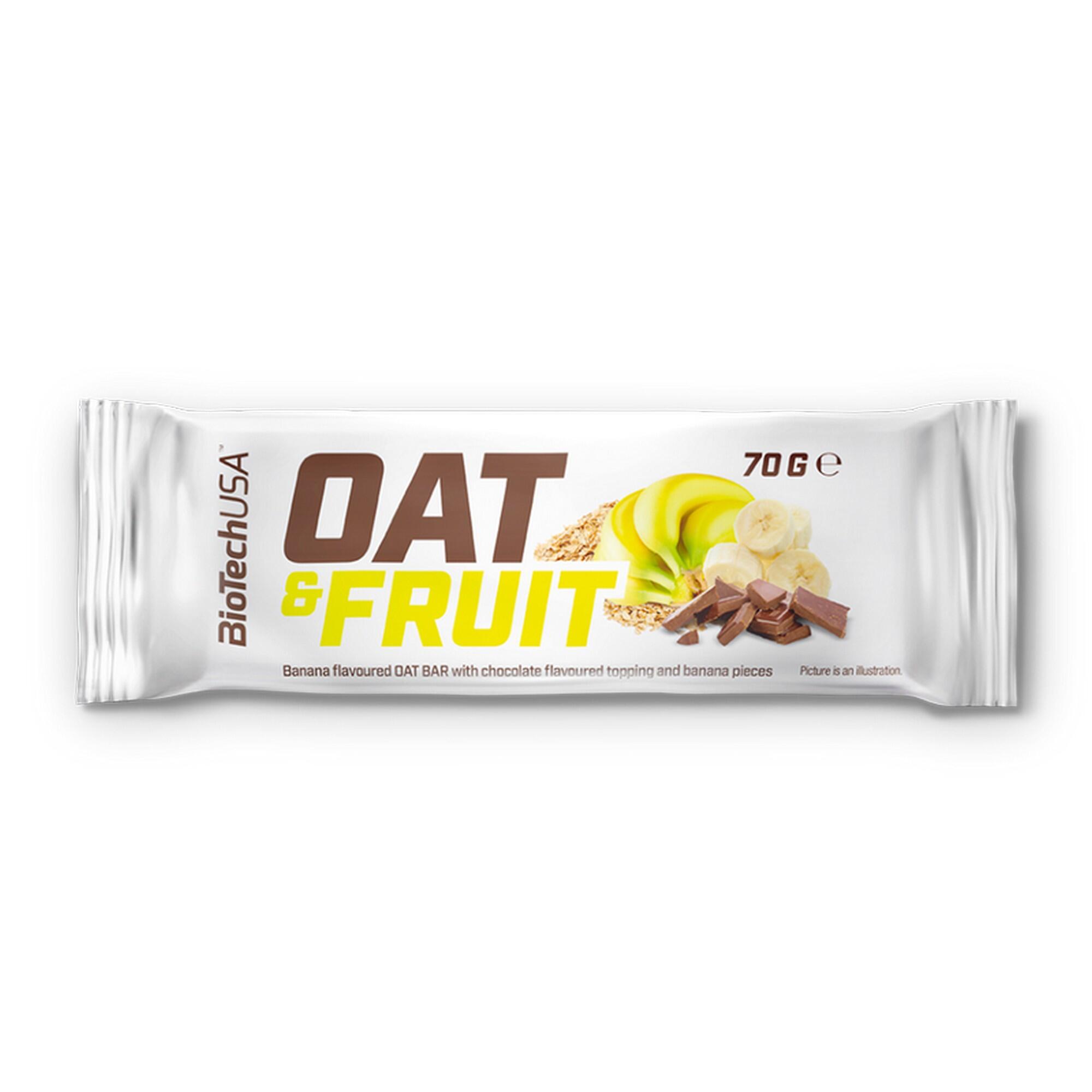Zabszelet, csokoládé-banán - Oat&Fruits Biotechusa
