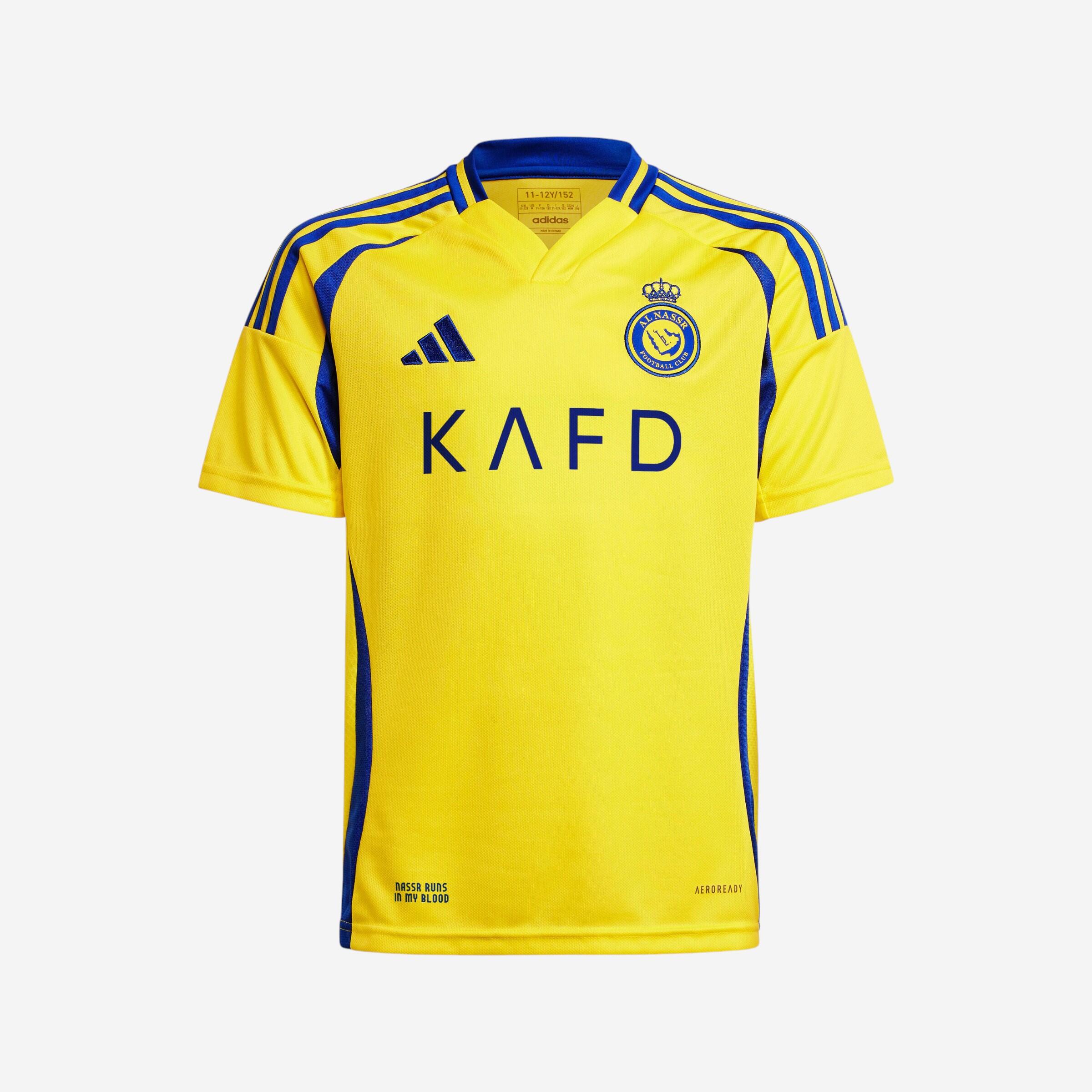 Adidas Kinder Fußball Trikot – Al Nassr 24/25 | 04067903554234 Adidas Kinder Fußball Trikot – Al Nassr 24/25 | 04067903554234