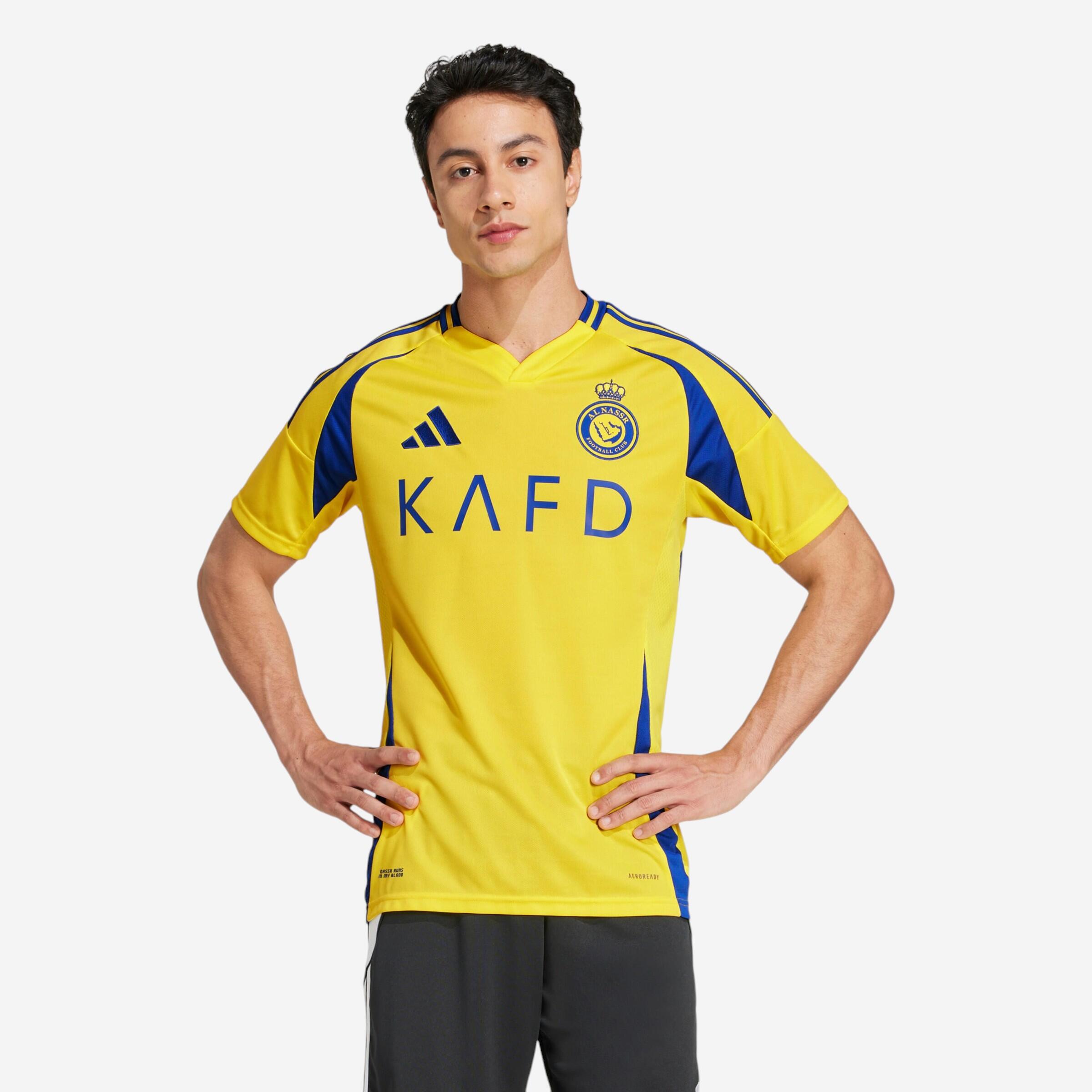 Maillot Al NASSR Personnalisé Avec Ton Nom Et Numéro - Set Complet T-shirt + Short + Chaussettes