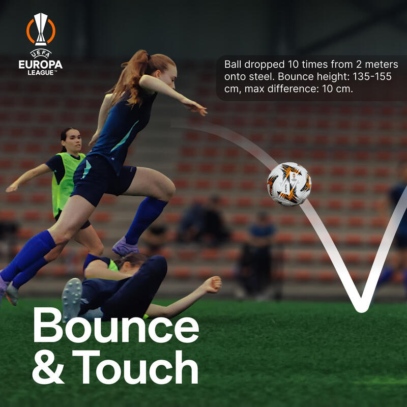 Minge Fotbal EUROPA LEAGUE OFFICIAL MATCH BALL 2024-2025 în Cutie 
