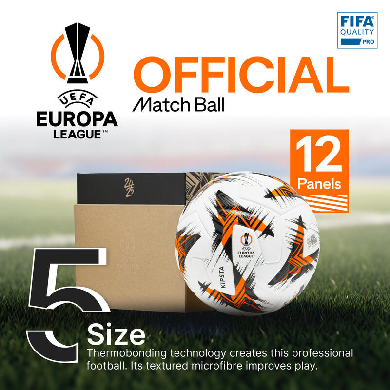 Minge Fotbal EUROPA LEAGUE OFFICIAL MATCH BALL 2024-2025 în Cutie 