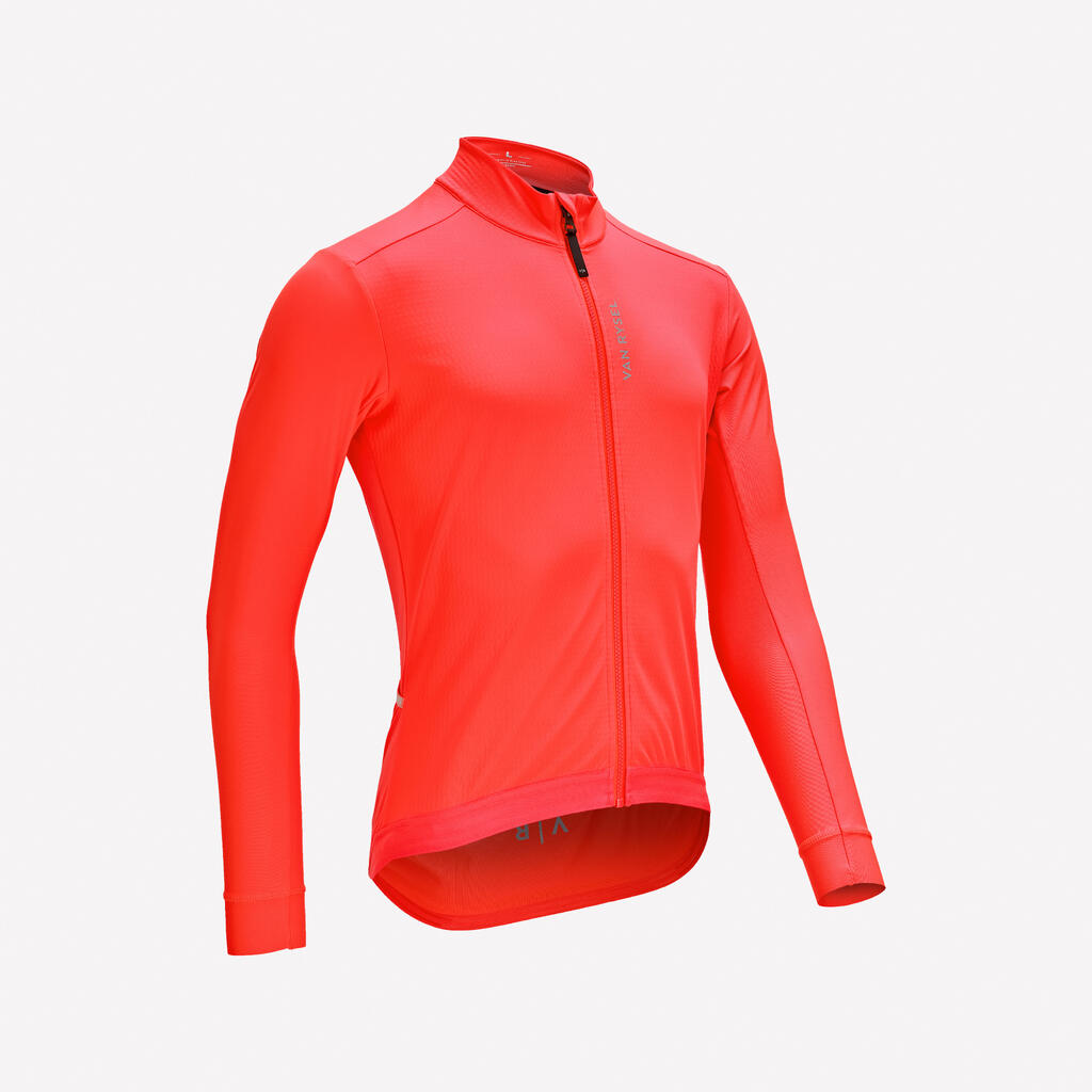 Fahrrad Winterjacke Rennrad Racer 2 Herren orange 