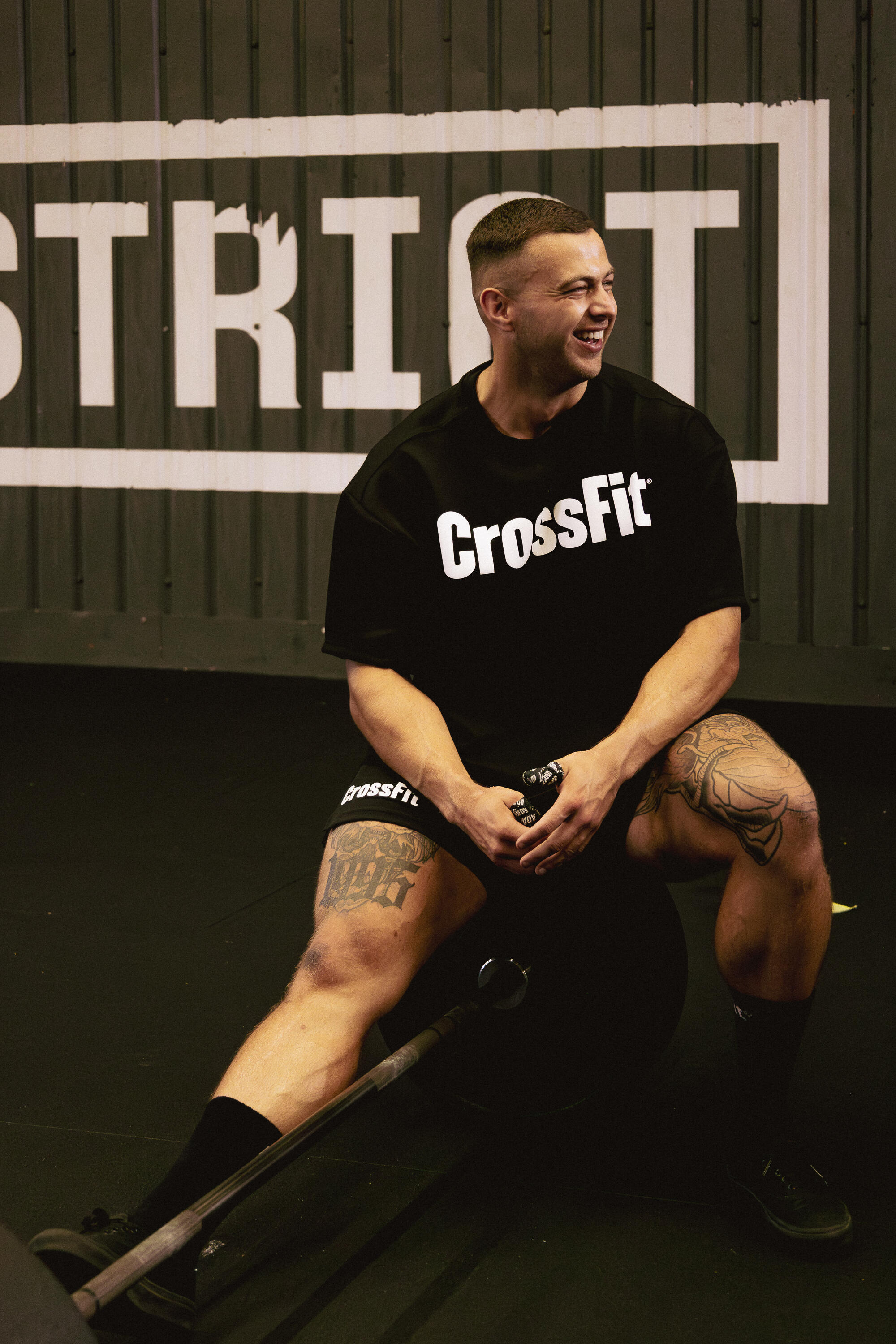 Meias de CrossFit® Cano Médio Preto 4/7