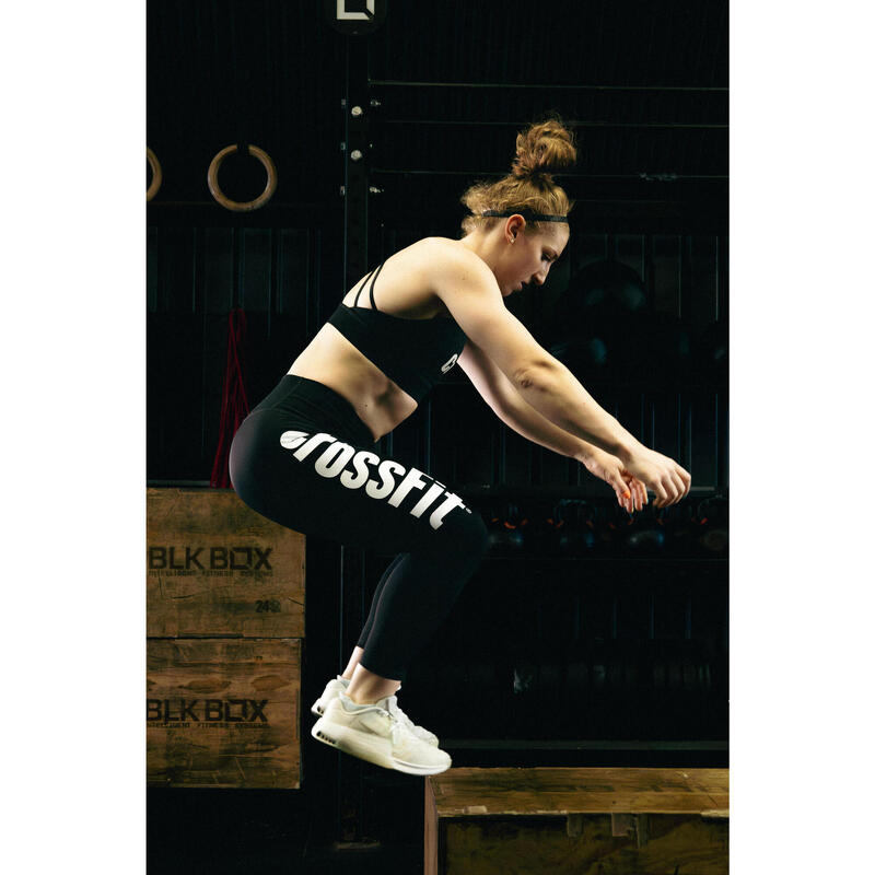 Leggings de CROSSFIT® Mulher Preto