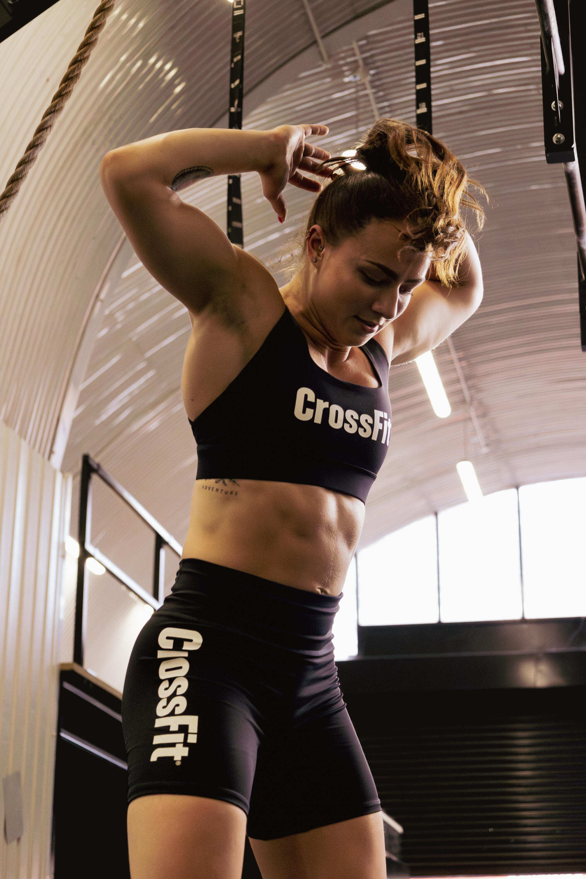 Calções de CrossFit® Mulher Preto 7/10