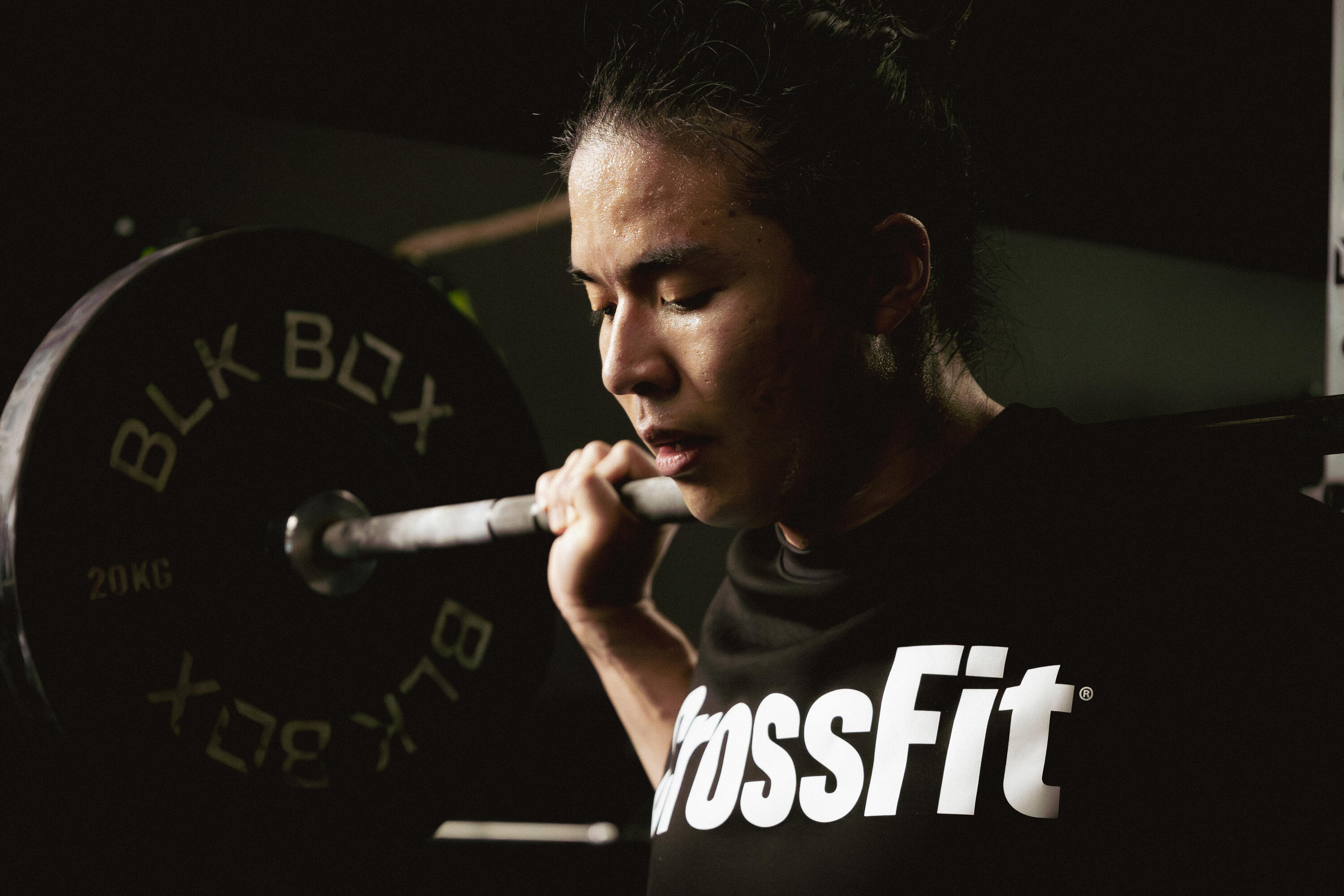 Tee shirt de crossfit® oversize unisexe, noir 8/13