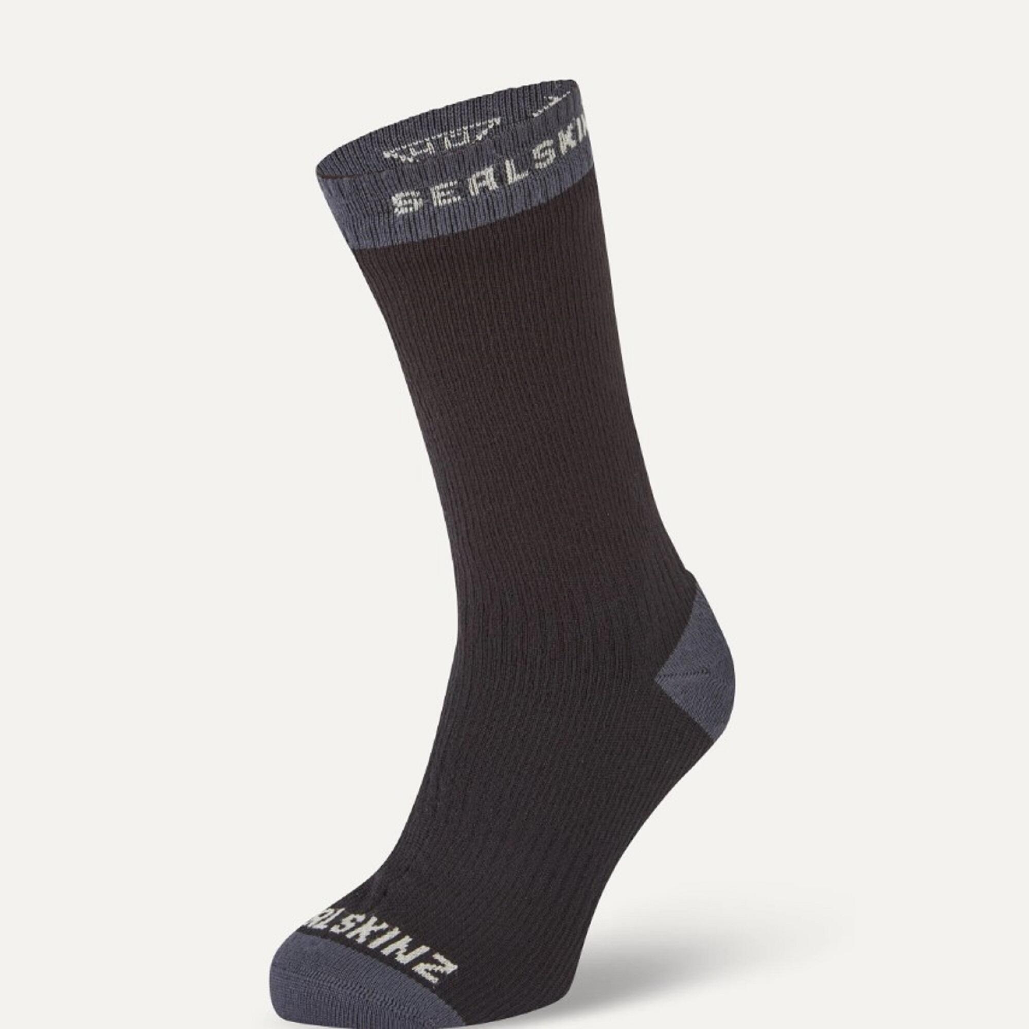 SEALSKINZ Waterproof Warm Socks Sealskinz Wiveton Mid length